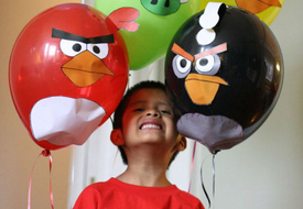 День Рождения с Angry Birds